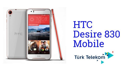 Trk Telekom HTC Desire 830 Cihaz Kampanyas