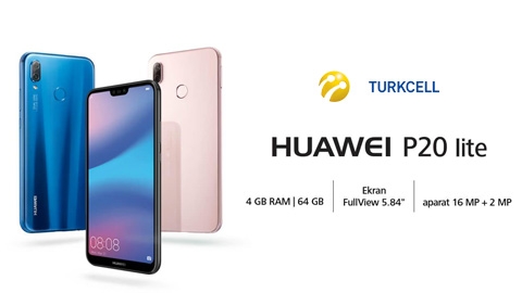 Turkcell Huawei P20 Lite Akıllı Telefon Kampanyası