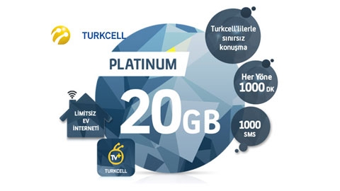 Turkcell Platinum 20 GB Kampanyası