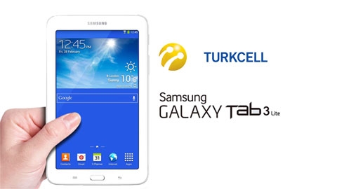 Turkcell Samsung Yeni Galaxy Tab 3 Lite T113 Tablet Kampanyası