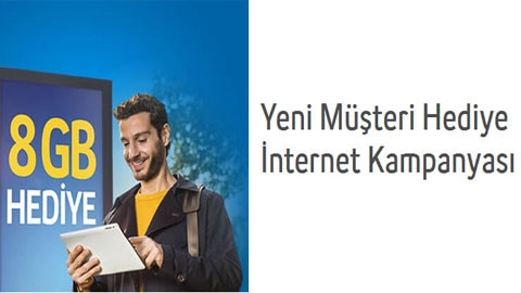 Turkcell Yeni Müşteri Hediye İnternet Kampanyası