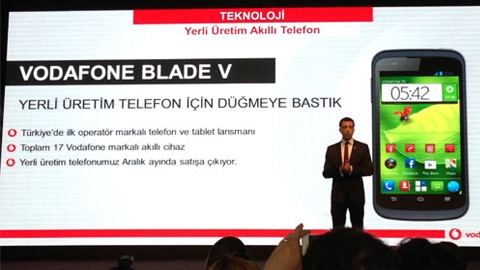 Türkiyenin 2. yerli üretim akıllı telefonu Vodafonedan: Blade V