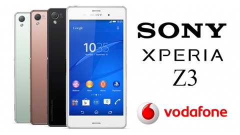 Vodafone Sony Xperia Z3 Cihaz Kampanyas