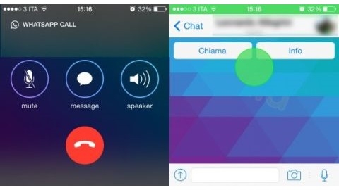 WhatsApp'ın sesli görüşme özelliği görüntülendi