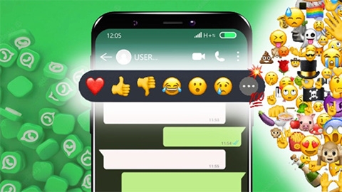WhatsAppta Mesajlara Emoji ile Tepki Verme