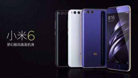 Xiaomi Mi 6 resmen tantld