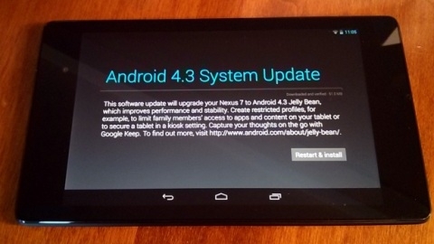 Yeni Nexus 7 ilk yazılım güncellemesini aldı