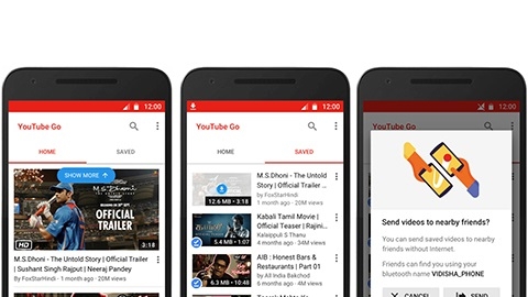 Video indirme özelliğine sahip Youtube Go uygulaması duyuruldu