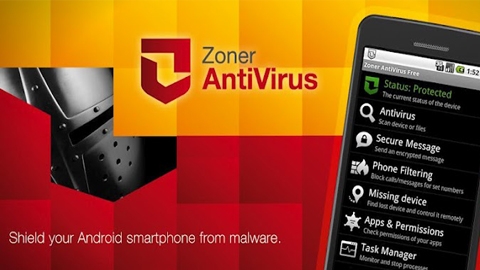 Zoner AntiVirüs Android Uygulaması