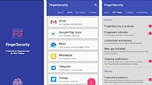 FingerSecurity Android Parmak izi Gvenlik Uygulamas