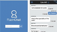 FlashChat iOS Uygulamas