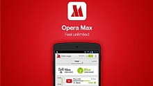 Opera Max Android Mobil Veri Uygulamas