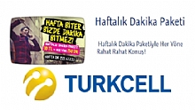 Turkcell Haftalik Dakika Paketi