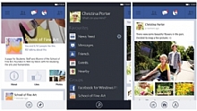 Windows Phone 8 iin resmi Facebook uygulamas yaynland