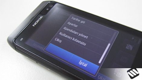 Nokia N8 Ajanda