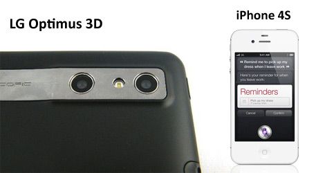 Optimus 3D iPhone 4S