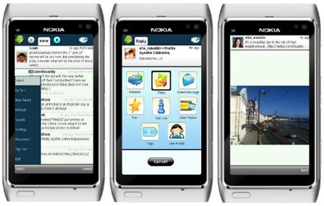 Symbian Trill Twitter uygulamas