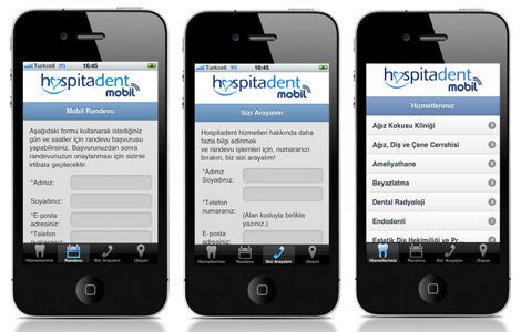 iPhone di hastanesi uygulamas
