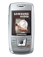 Samsung SGH-E250 aksesuarlar