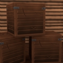 3D Wooden Box
