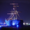 Gece Yelkenli Gemi