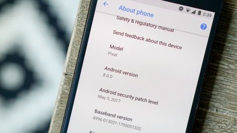 Android O güncellemesi sürüm numarasına kavuştu: Android 8.0