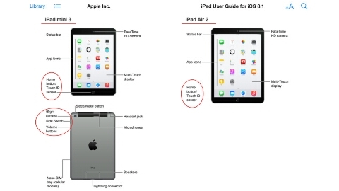 Apple, yanlışlıkla iPad Air 2 ve iPad mini 3'ü ortaya çıkardı