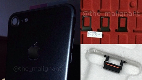 Siyah iPhone 7'nin donanım görüntüleri paylaşıldı