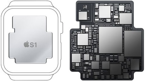 Apple Watch akıllı saatinin S1 çipseti detaylandı