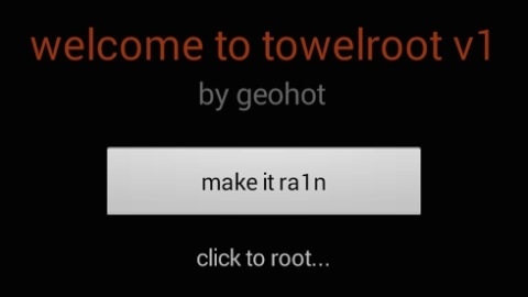 Geohot imzalı TowelRoot ile tüm Android cihazlarını root edin