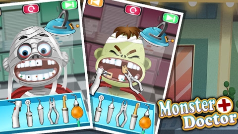 Haftann Android ve iOS Uygulamas: Monster Doctor
