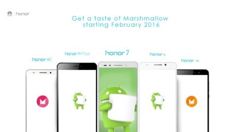 Huawei'nin Android 6.0 Marshmallow güncellemesi alacak telefonları