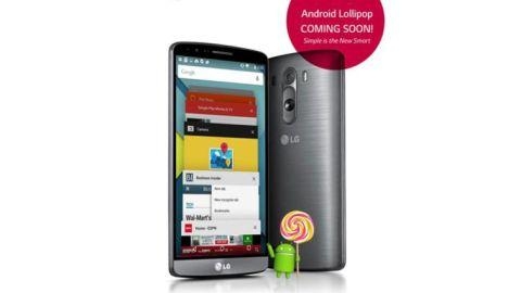 LG G3 için Android 5.0 Lollipop güncellemesi dağıtılmaya başlıyor