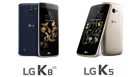 LG K8 ve K5 resmen duyuruldu