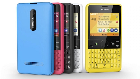 Nokia Asha 210 giri seviyesi cep telefonu