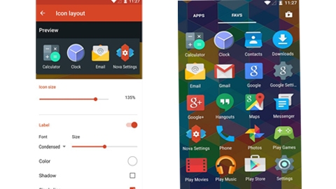 Nova Launcher Android Uygulaması