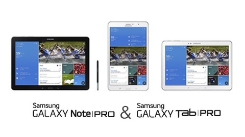 Galaxy Note PRO 12.2, Galaxy Tab PRO 12.2, 10.1 ve 8.4 duyuruldu