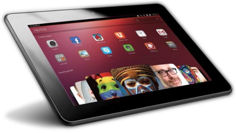 Ubuntu mobil işletim sistemli ilk tablet bilgisayar