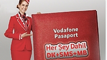 Her şey dahil Vodafone Pasaport ile mevcut tarifenizi yurt dışında kullanın