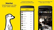 Canl yayn uygulamas Meerkat, Android iin indirmeye sunuldu