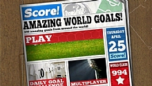 Score! World Goals iOS oyunu ile efsanevi golleri yeniden canlandrn