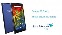 Türk Telekom Casper Via S10 Tablet Kampanyası