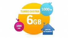 Turkcell 5’i 1 Yerde Turbo Ekstra 6 GB Kampanyası